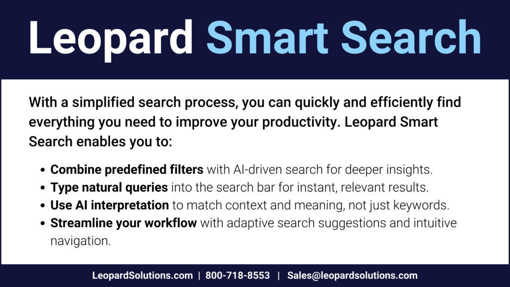 Leopard Smart Search