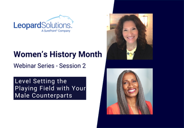 Webinar Recap: Strategies to Level Setting the Playing Field with Your Male Counterparts 